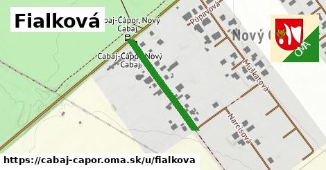 Fialková, Cabaj - Čápor