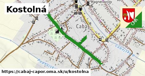 ilustrácia k Kostolná, Cabaj - Čápor - 0,97 km