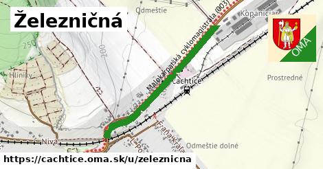 ilustrácia k Železničná, Čachtice - 0,73 km