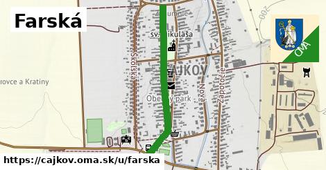Farská, Čajkov
