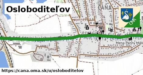 ilustrácia k Osloboditeľov, Čaňa - 2,2 km