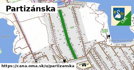 Partizánska, Čaňa