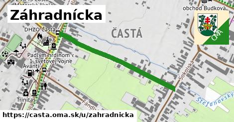 ilustrácia k Záhradnícka, Častá - 409 m