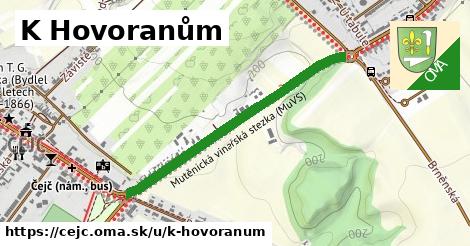 ilustrácia k K Hovoranům, Čejč - 0,82 km