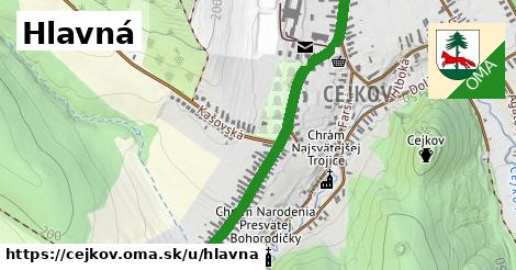 ilustrácia k Hlavná, Cejkov - 2,1 km