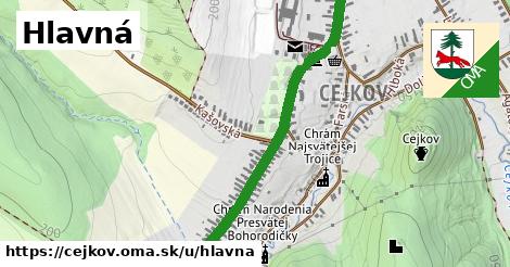 ilustrácia k Hlavná, Cejkov - 2,1 km