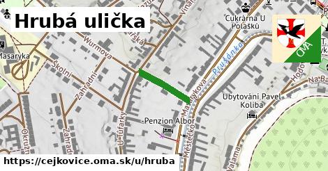 ilustrácia k Hrubá ulička, Čejkovice - 131 m