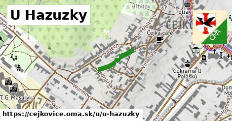 U Hazuzky, Čejkovice