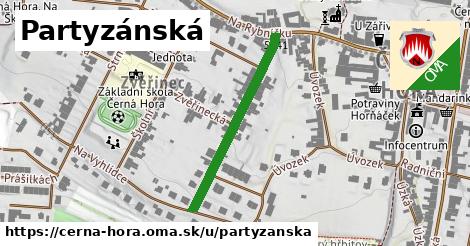 Partyzánská, Černá Hora