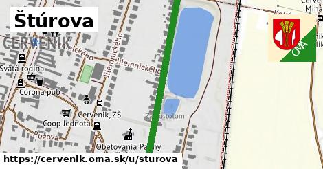 ilustrácia k Štúrova, Červeník - 429 m