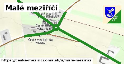 Malé meziříčí, České Meziříčí