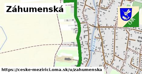 ilustrácia k Záhumenská, České Meziříčí - 1,87 km