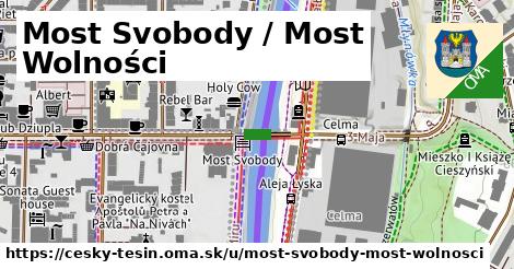 ilustrácia k Most Svobody / Most Wolności, Český Těšín - 37 m