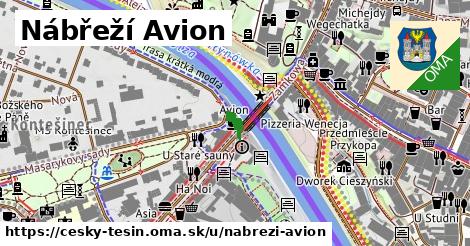 ilustrácia k Nábřeží Avion, Český Těšín - 42 m