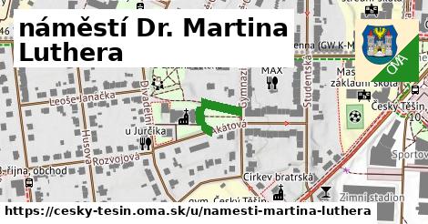 náměstí Dr. Martina Luthera, Český Těšín