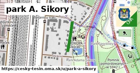 park A. Sikory, Český Těšín