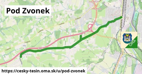 ilustrácia k Pod Zvonek, Český Těšín - 4,9 km