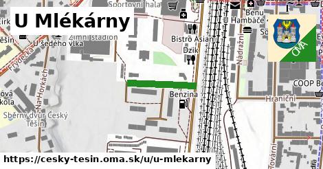 ilustrácia k U Mlékárny, Český Těšín - 156 m