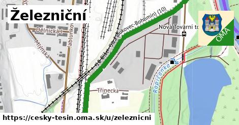 ilustrácia k Železniční, Český Těšín - 634 m
