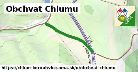 ilustrácia k Obchvat Chlumu, Chlum-Korouhvice - 299 m