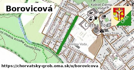 Borovicová, Chorvátsky Grob