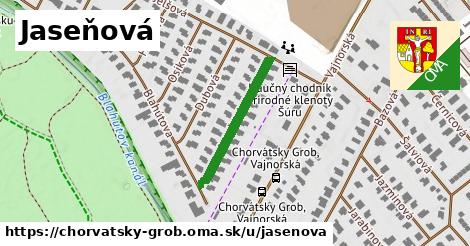 ilustrácia k Jaseňová, Chorvátsky Grob - 236 m