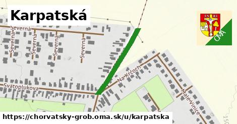 Karpatská, Chorvátsky Grob