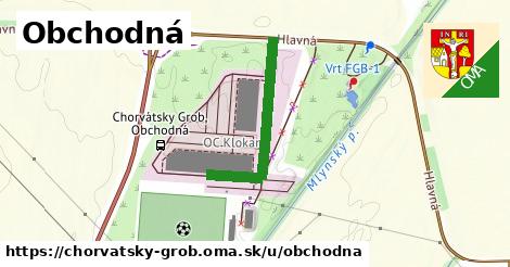 Obchodná, Chorvátsky Grob