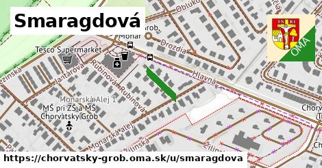 ilustrácia k Smaragdová, Chorvátsky Grob - 92 m