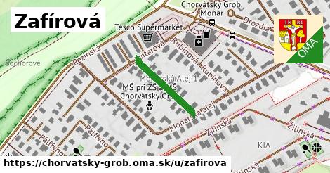 ilustrácia k Zafírová, Chorvátsky Grob - 181 m