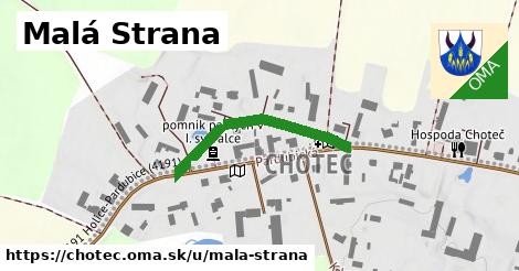 ilustrácia k Malá Strana, Choteč - 281 m