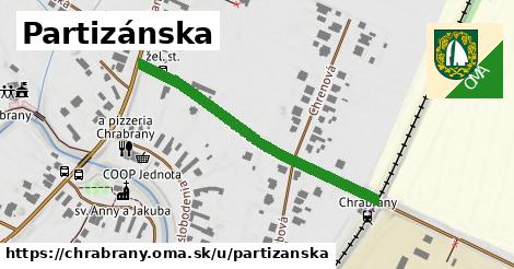 Partizánska, Chrabrany