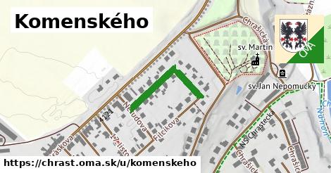 Komenského, Chrast