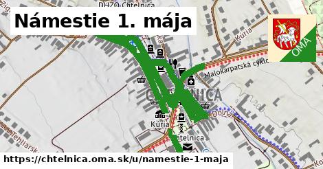 ilustrácia k Námestie 1. mája, Chtelnica - 1,26 km