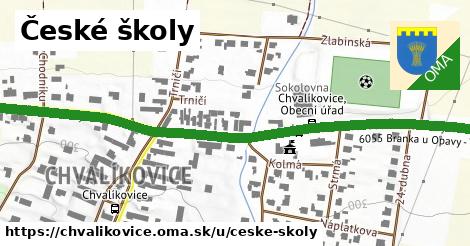 ilustrácia k České školy, Chvalíkovice - 1,13 km