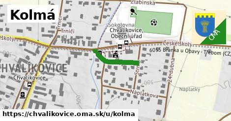 ilustrácia k Kolmá, Chvalíkovice - 155 m