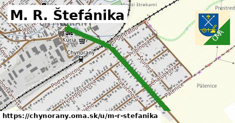 M. R. Štefánika, Chynorany