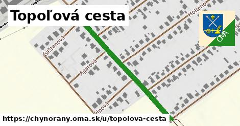 Topoľová cesta, Chynorany