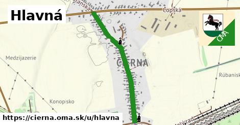 ilustrácia k Hlavná, Čierna - 0,76 km