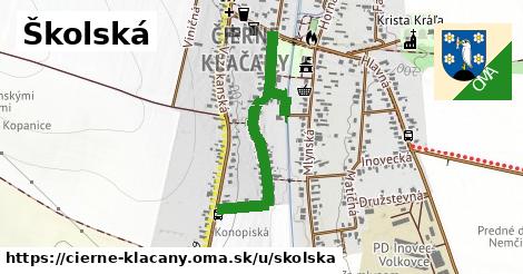 ilustrácia k Školská, Čierne Kľačany - 0,77 km