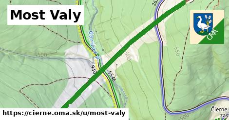 ilustrácia k Most Valy, Čierne - 594 m