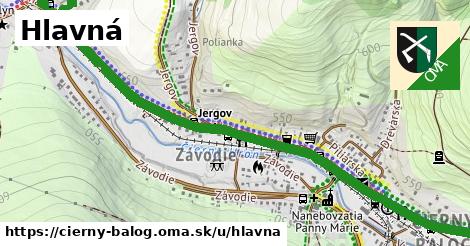 ilustrácia k Hlavná, Čierny Balog - 2,00 km