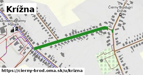 ilustrácia k Krížna, Čierny Brod - 411 m