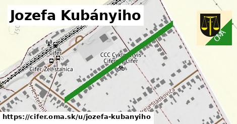 Jozefa Kubányiho, Cífer