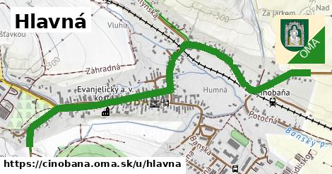 ilustrácia k Hlavná, Cinobaňa - 1,63 km