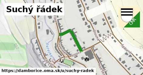 Suchý řádek, Dambořice