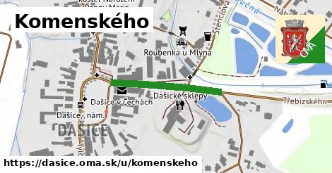 Komenského, Dašice