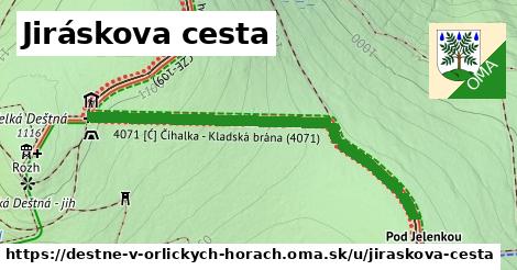 ilustrácia k Jiráskova cesta, Deštné v Orlických horách - 1,04 km