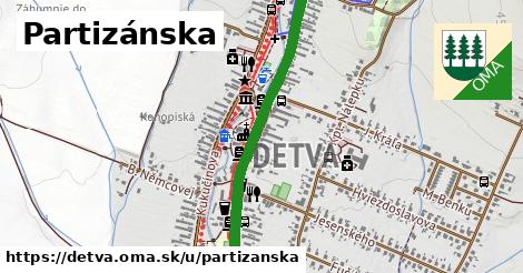 ilustrácia k Partizánska, Detva - 1,11 km
