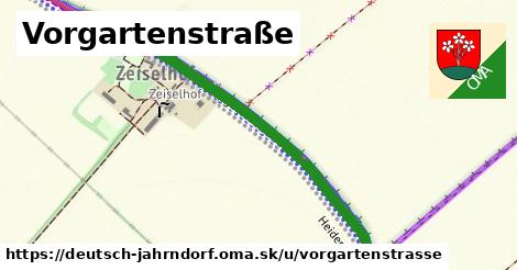 Vorgartenstraße, Deutsch Jahrndorf